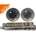 Last One. Used Chrome Harley-Davidson Touring Cobra Exhaust Slip-ons