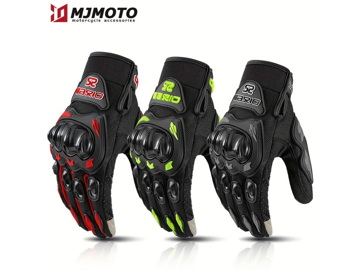 Summer Cool Amored Riding Gloves